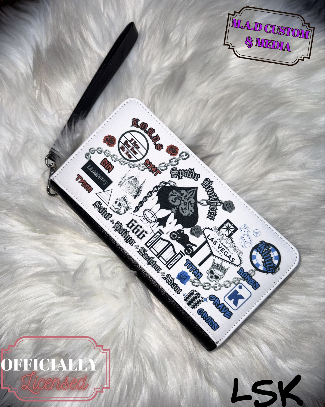 OFFICIALLY LICENSED LORDS/SPADES/KINGS WALLET (Copy)