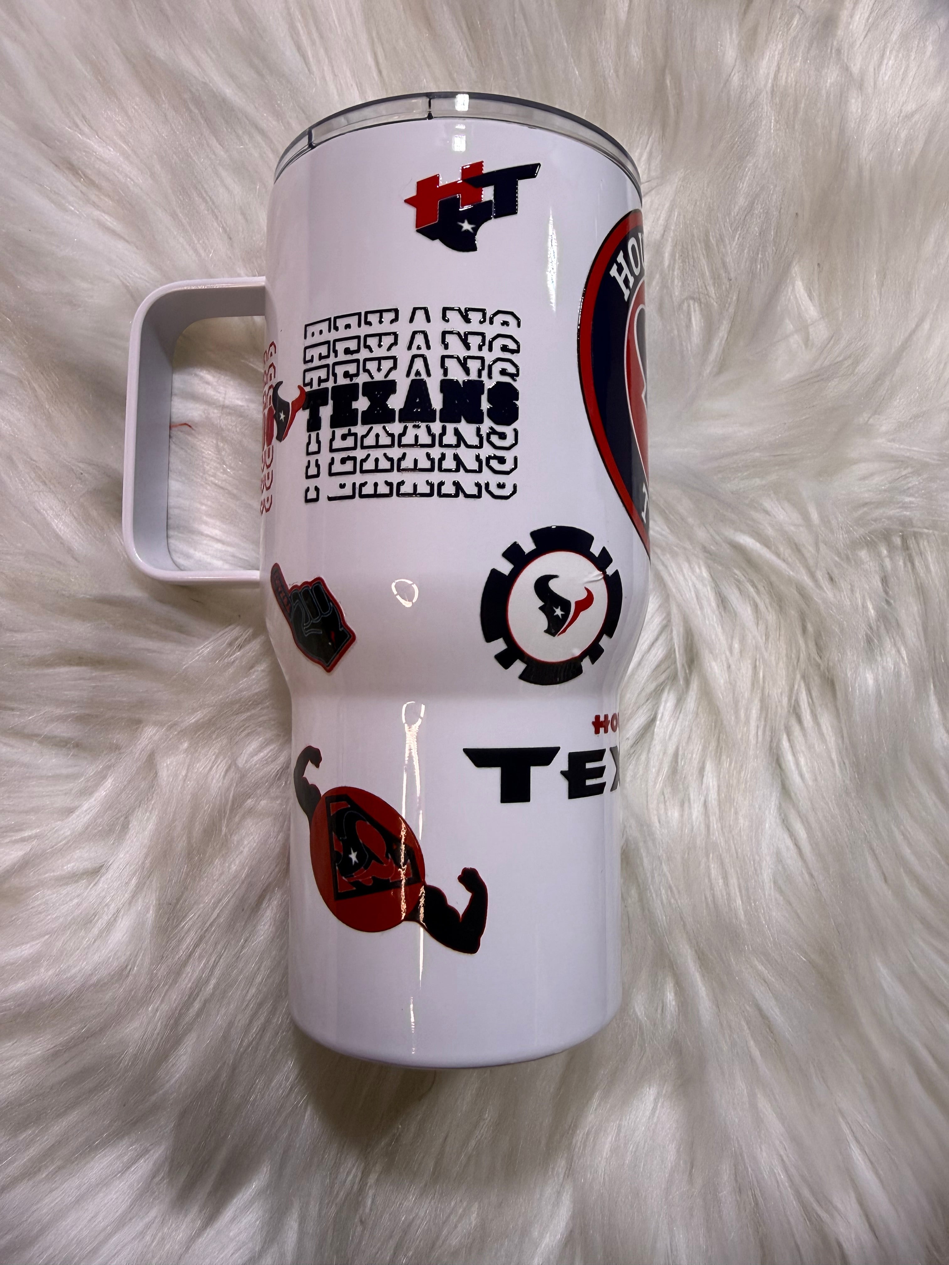 22oz Texans Tumbler