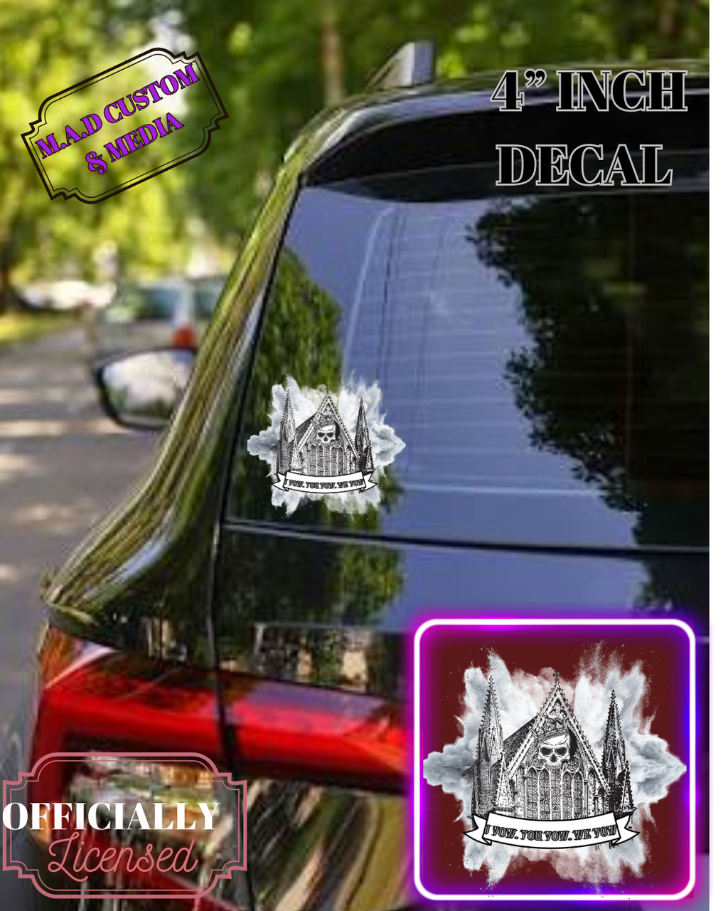 OFFICIALLY LICENSED SHANTEL TESSIER CAR DECALS (Copy)