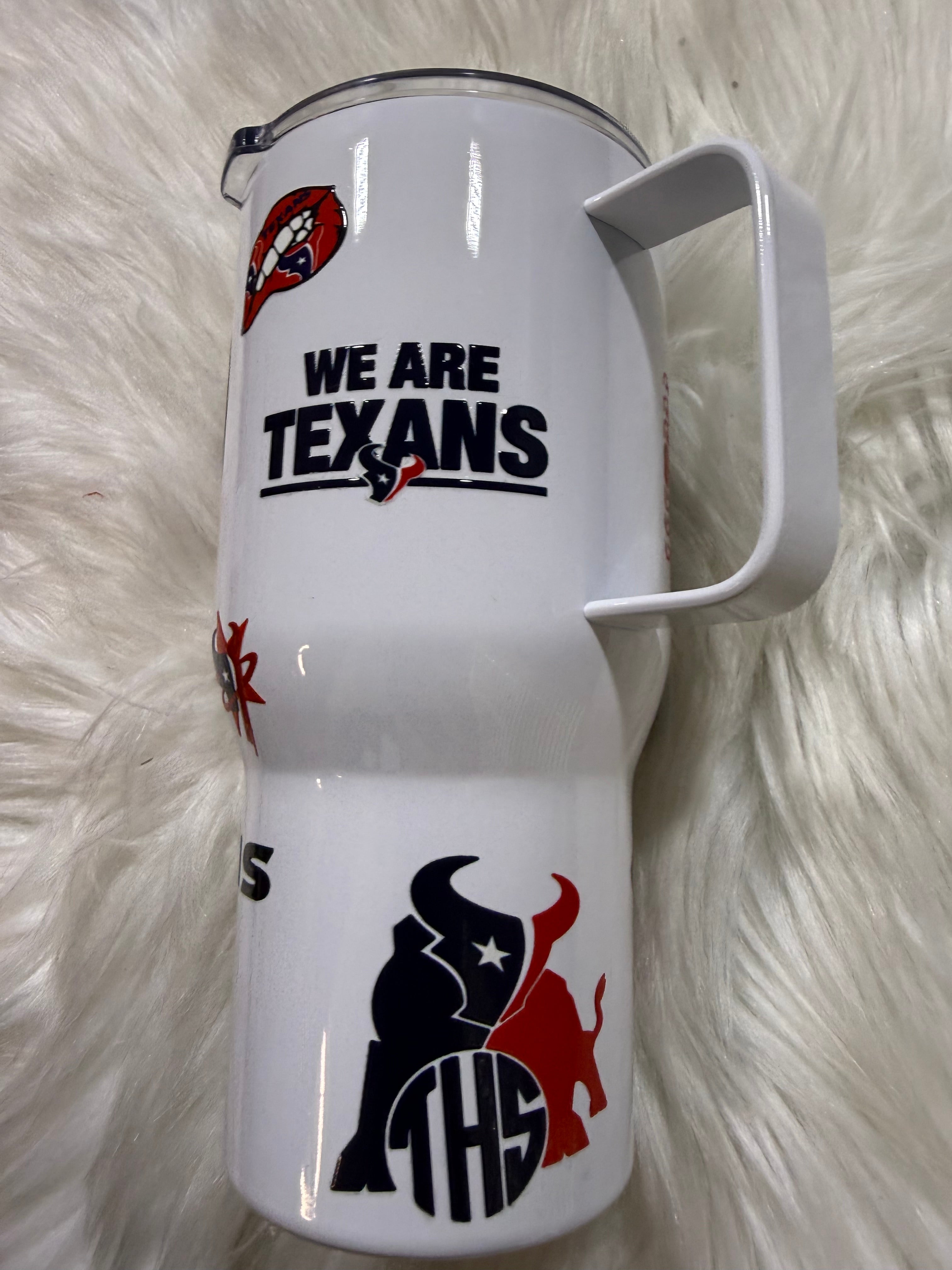 22oz Texans Tumbler