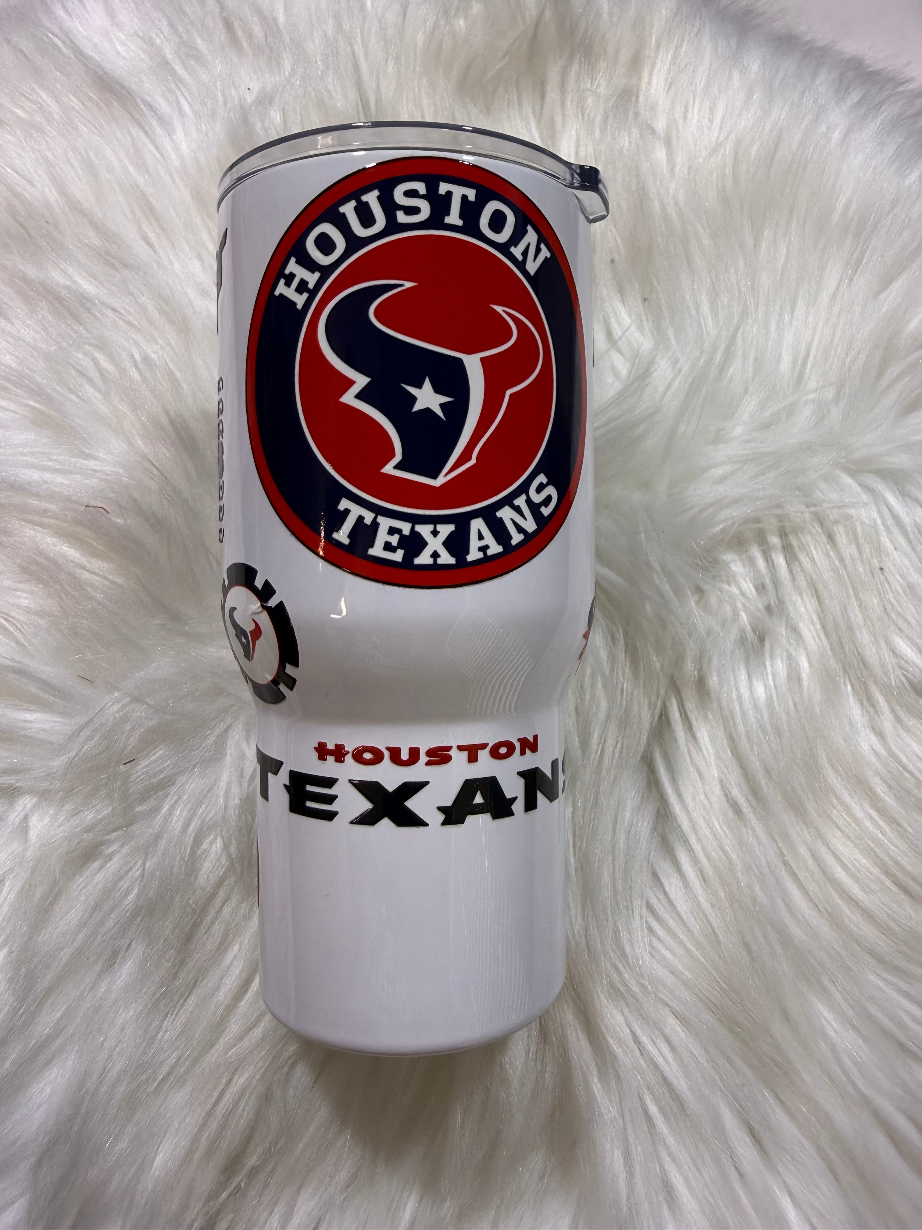 22oz Texans Tumbler