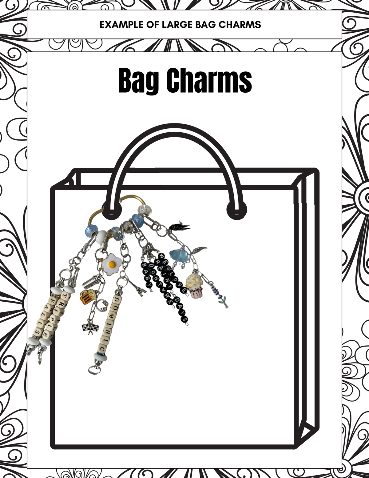 Custom Bag Charms