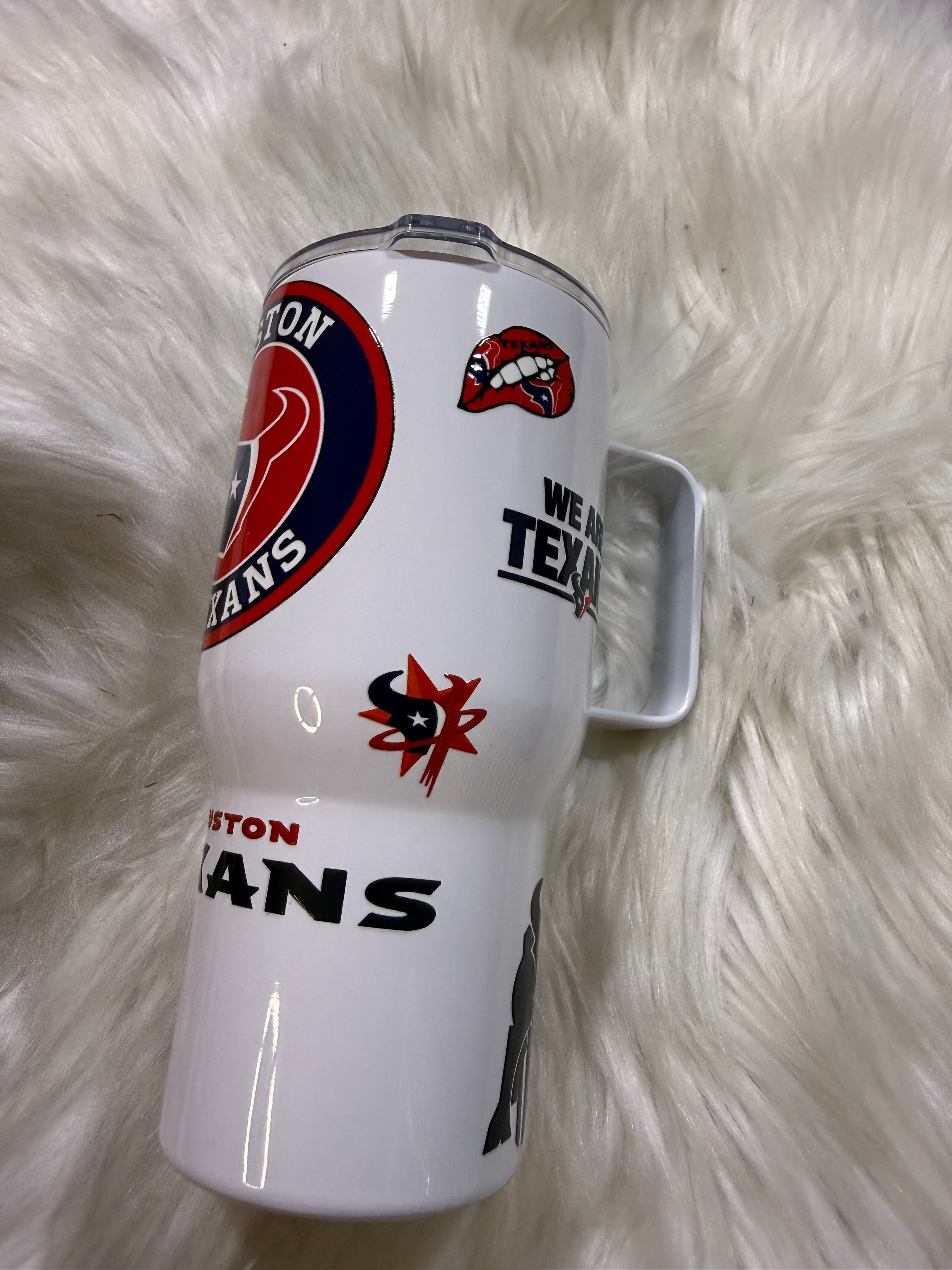 22oz Texans Tumbler