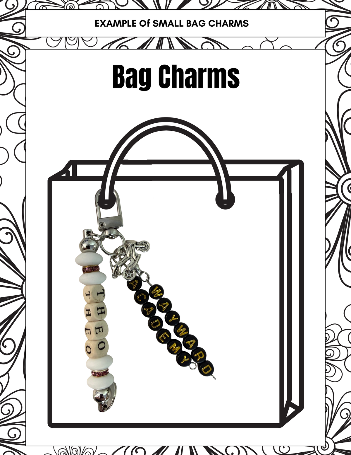 Custom Bag Charms