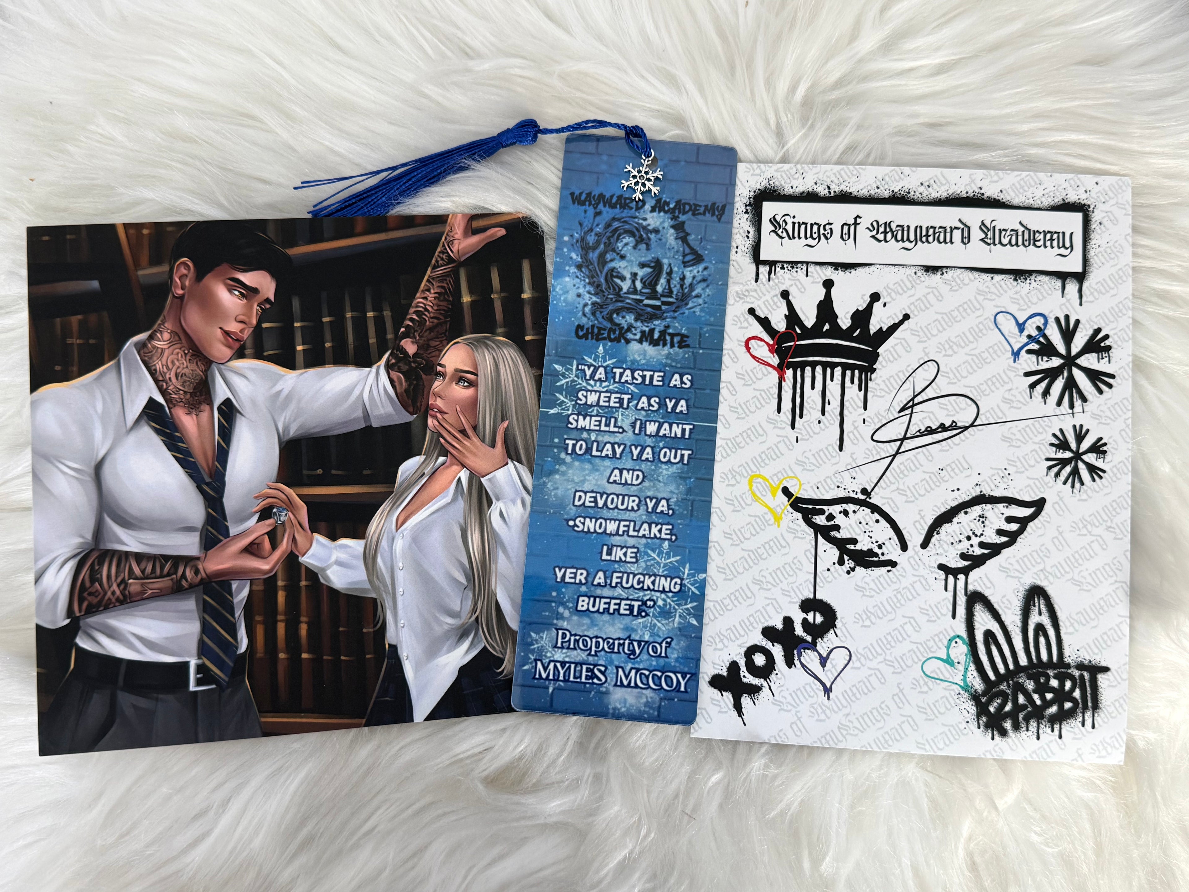 THE WAYWARD ACADEMY BOOKMARKS