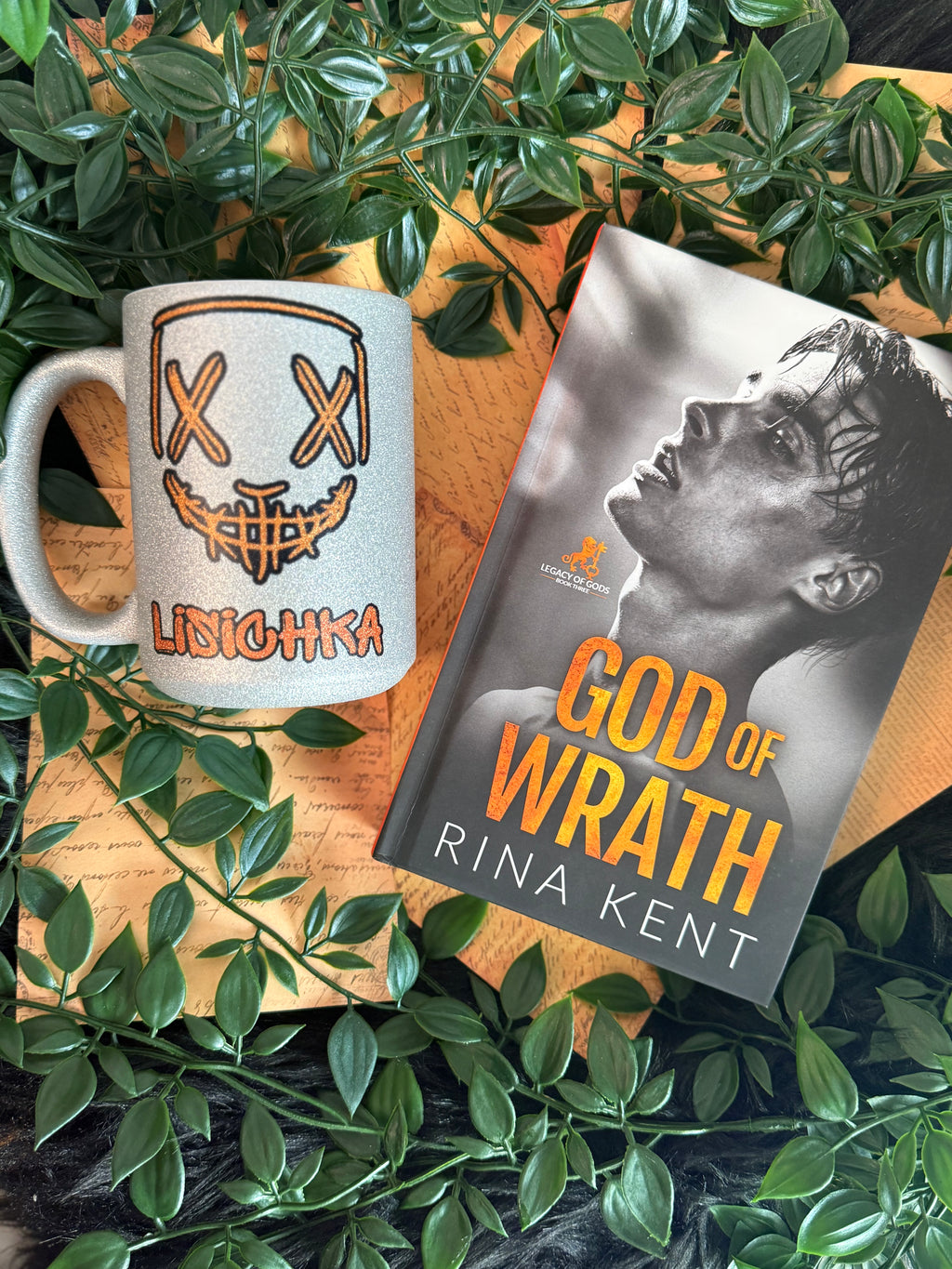 LEGACY OF GODS GLITTER COFFEE MUG