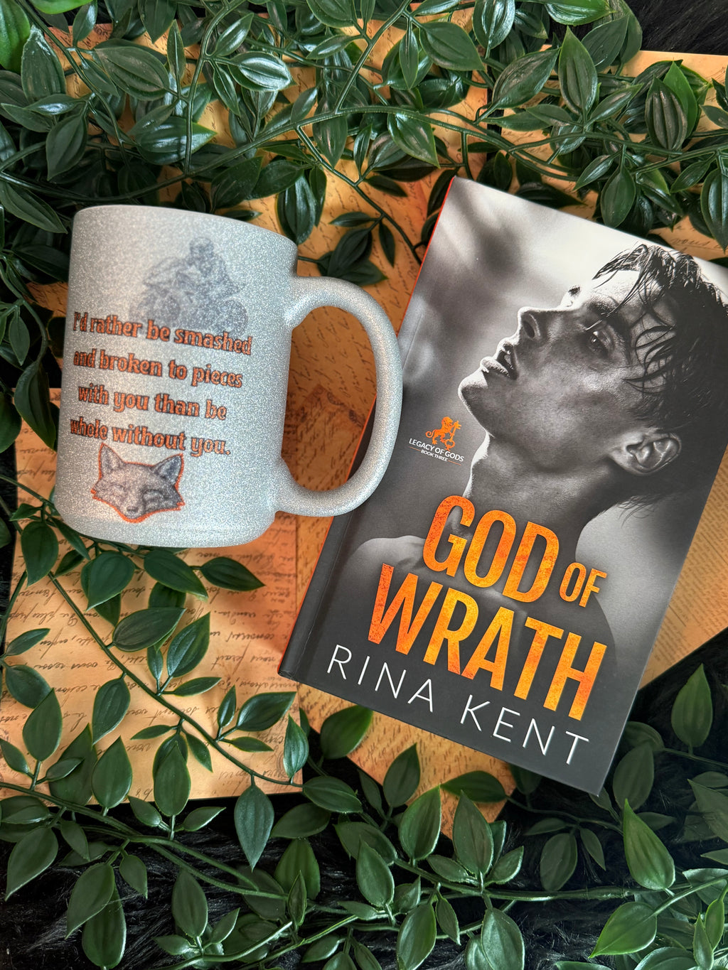LEGACY OF GODS GLITTER COFFEE MUG