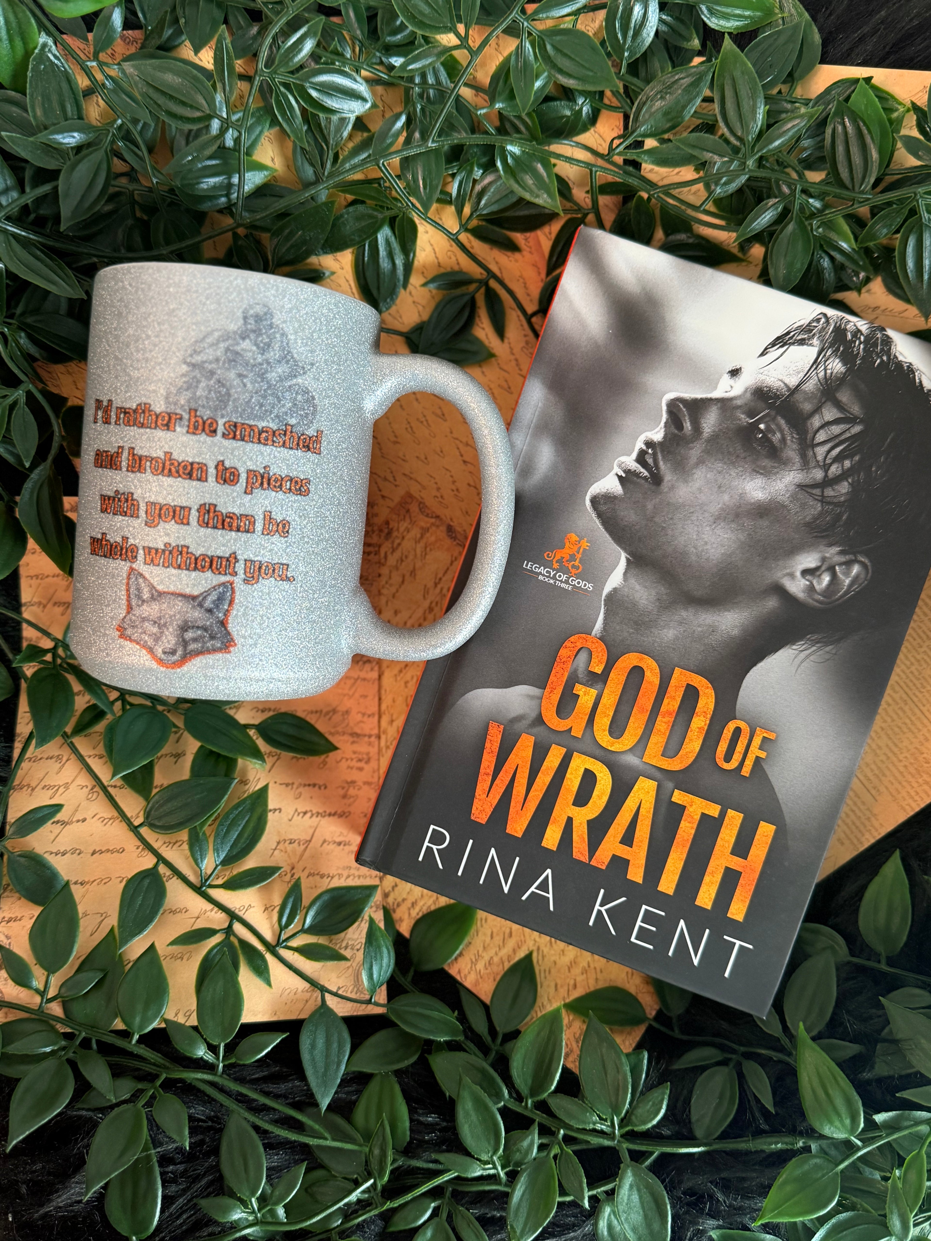 LEGACY OF GODS GLITTER COFFEE MUG