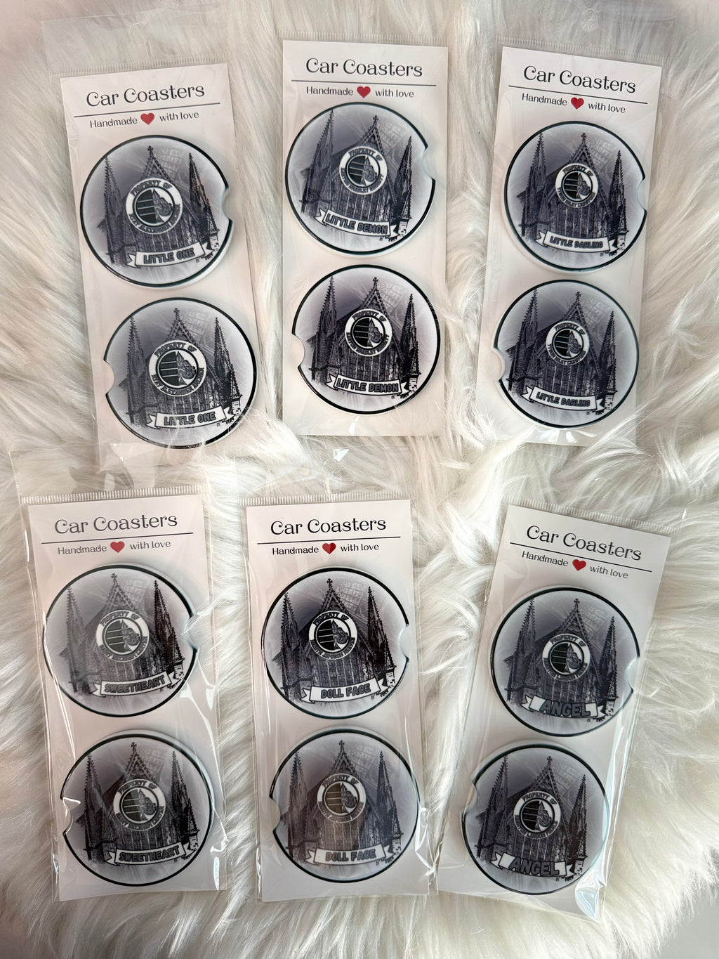 LORDS/ SPADES CAR COASTERS