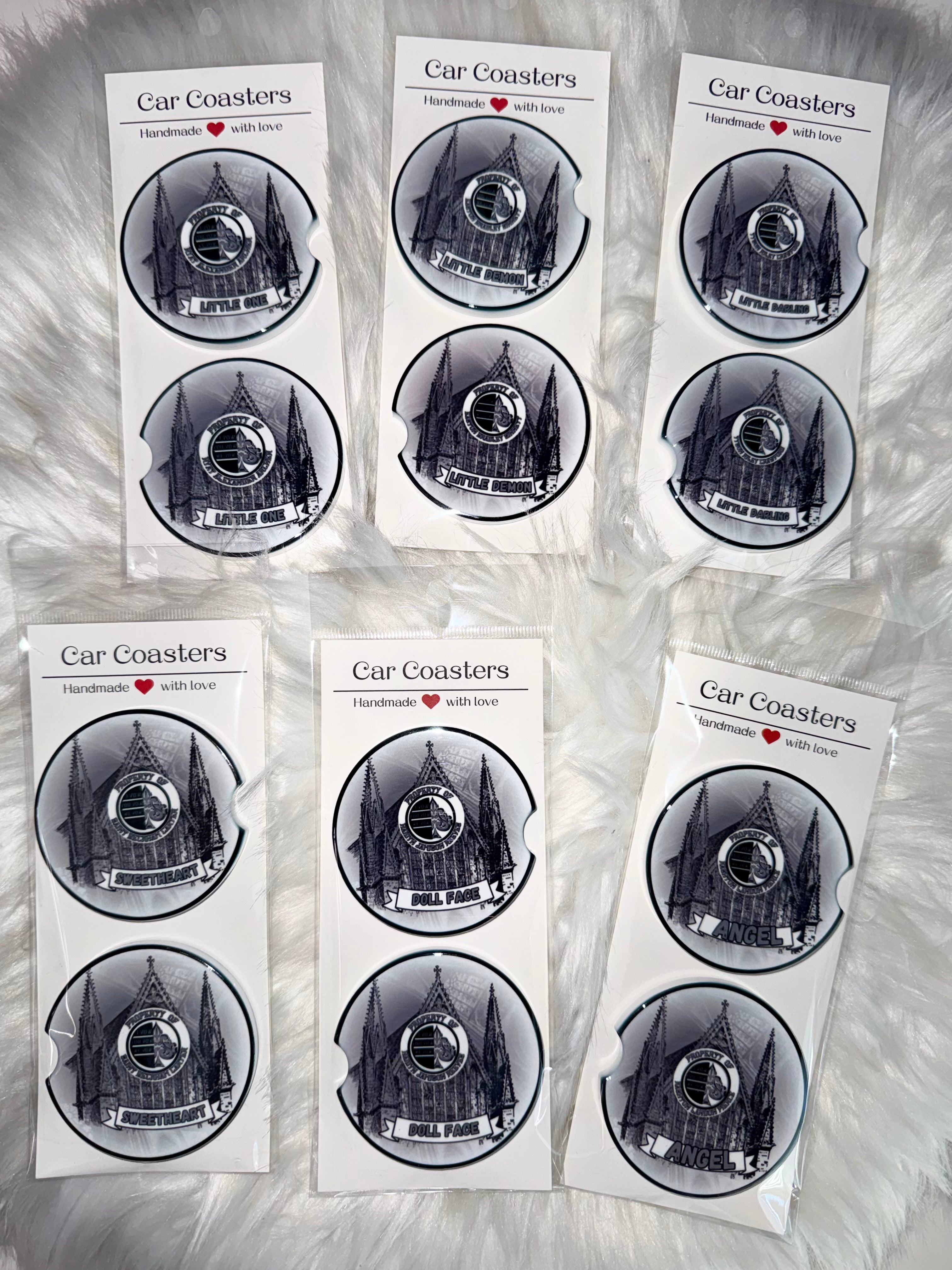 LORDS/ SPADES CAR COASTERS
