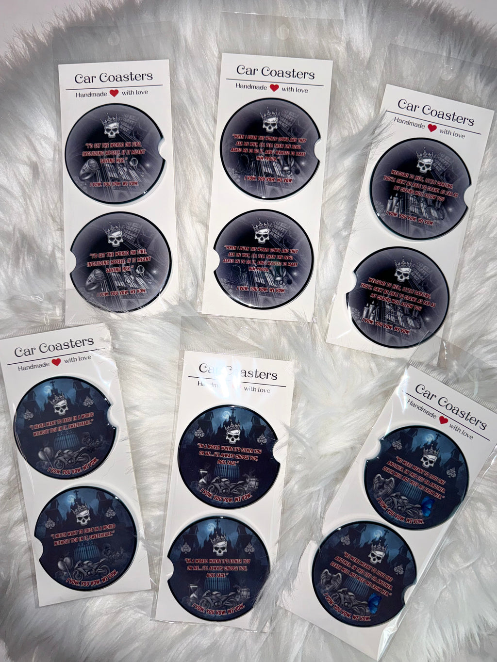 LORDS/ SPADES CAR COASTERS
