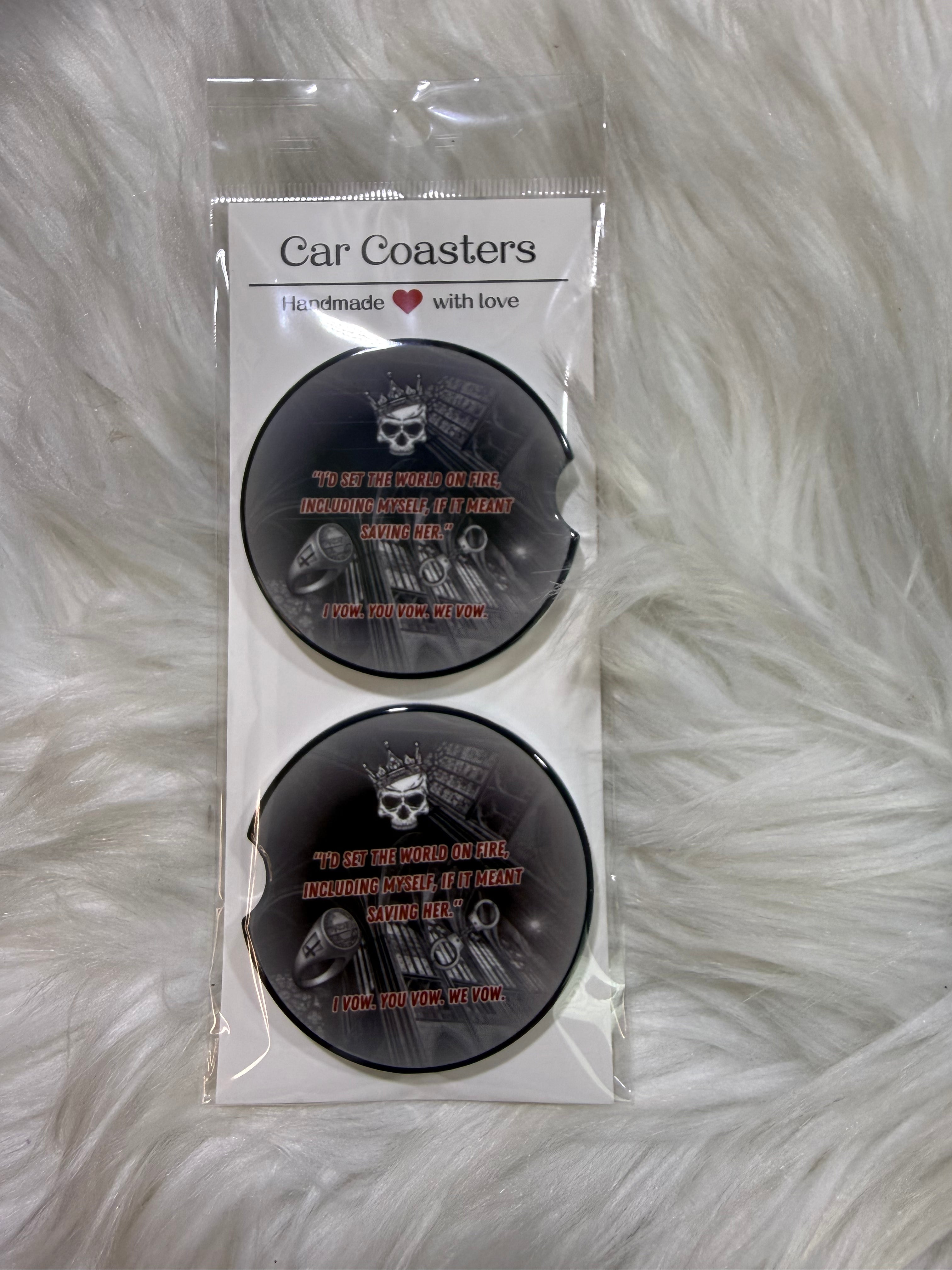 LORDS/ SPADES CAR COASTERS