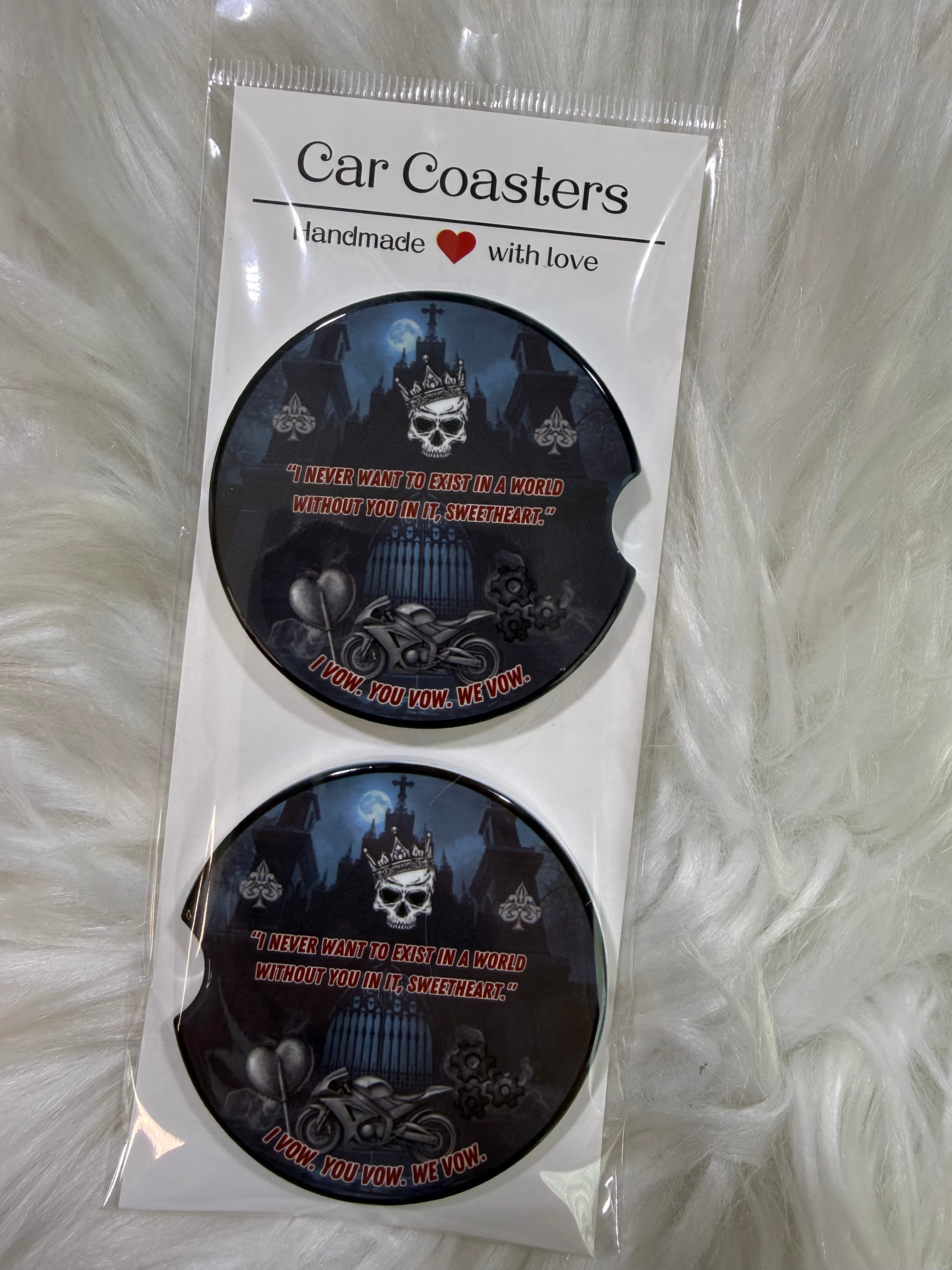 LORDS/ SPADES CAR COASTERS