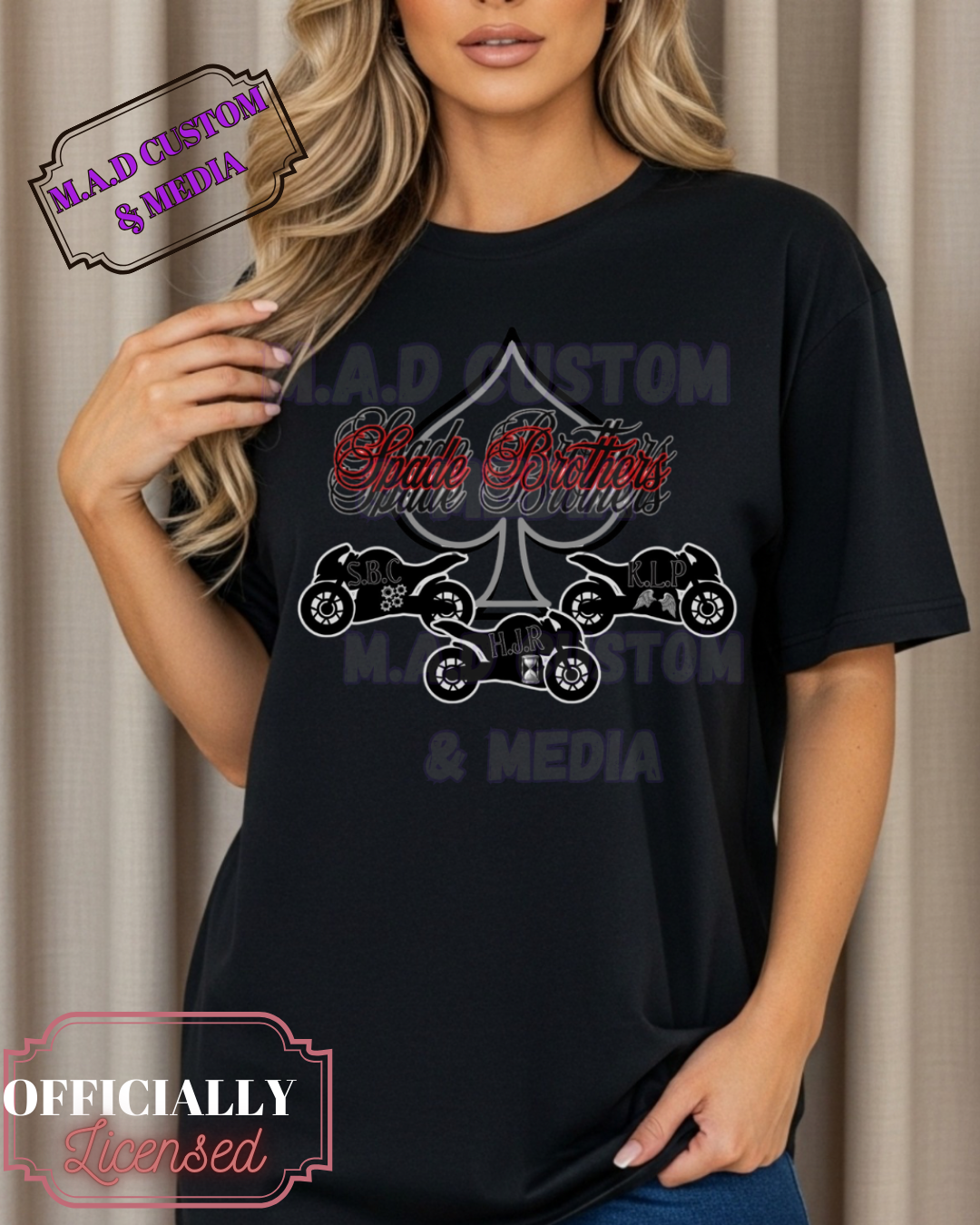 OFFICIALLY LICENSED SPADE BROTHERS TEE (Copy)