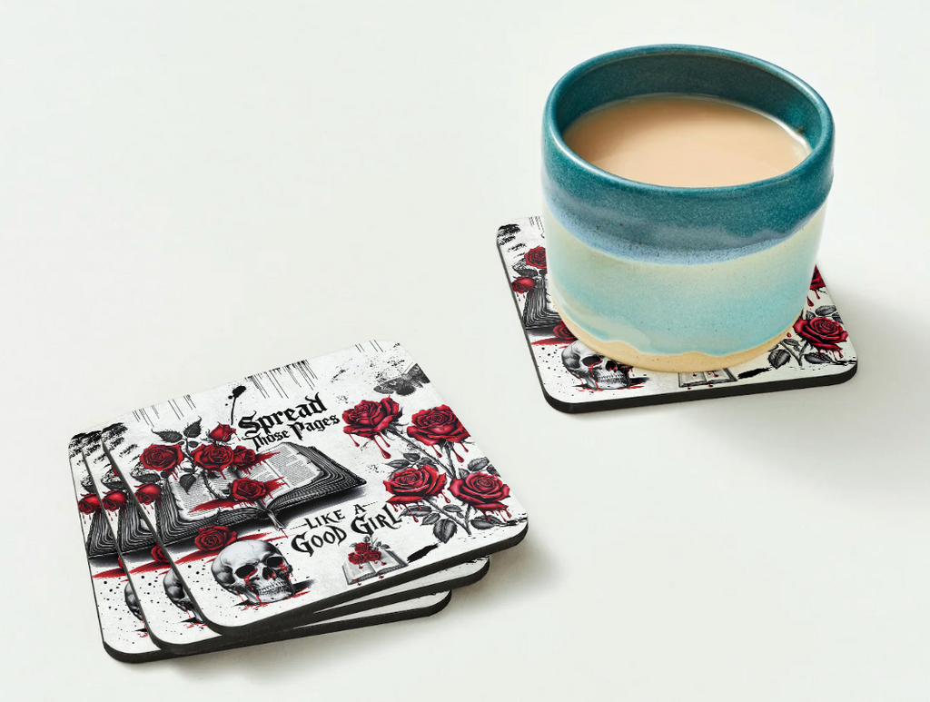 SPREAD THOSE PAGES COASTERS (Copy)