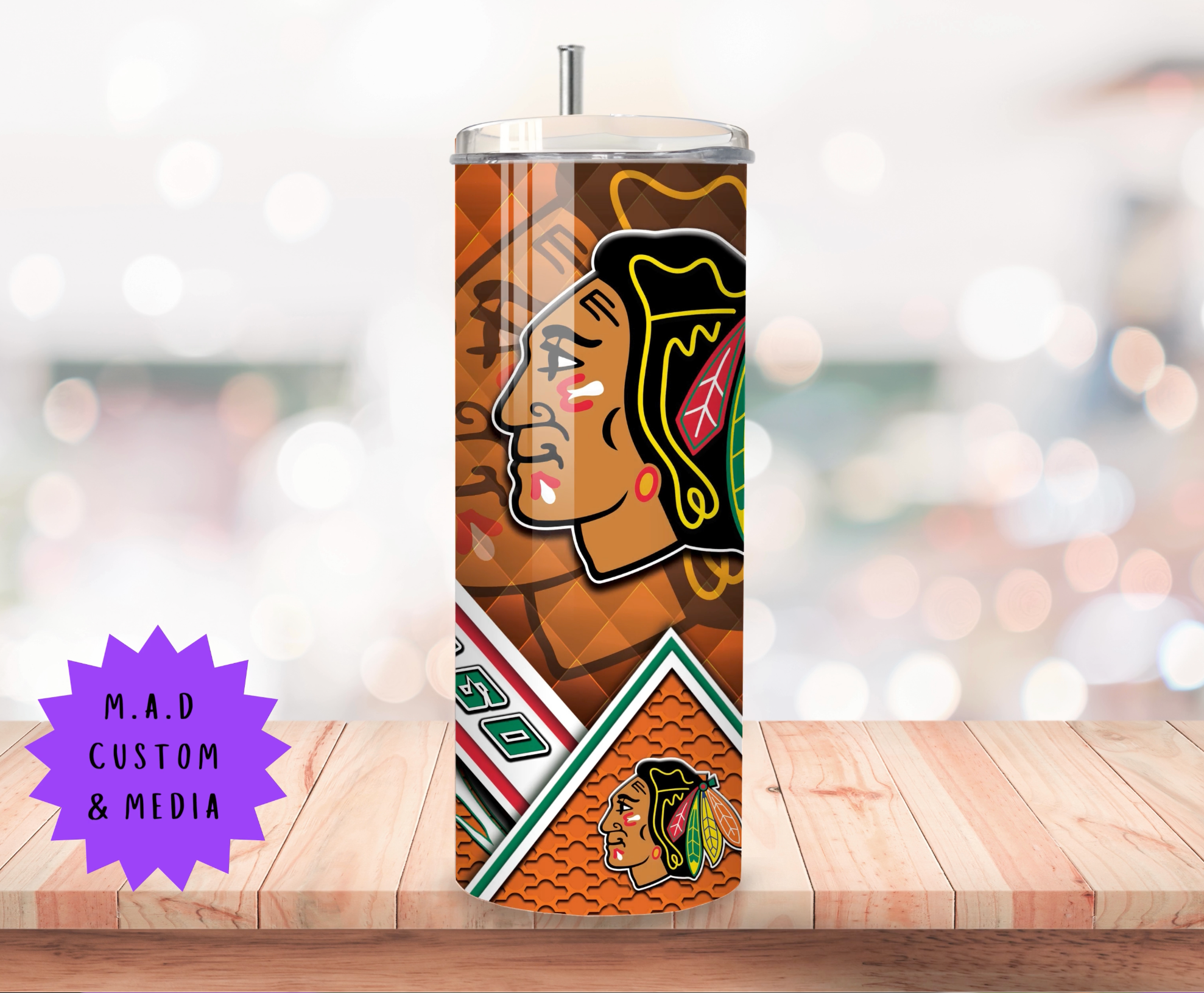 HOCKEY TUMBLER