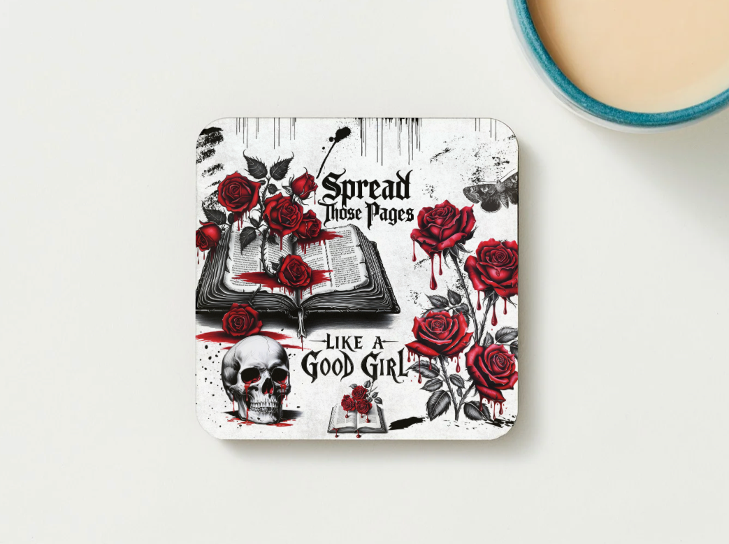 SPREAD THOSE PAGES COASTERS (Copy)