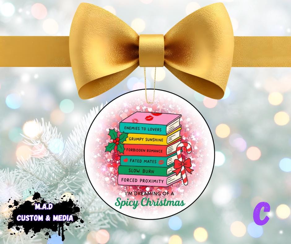 Bookish Ornaments Smut Edition