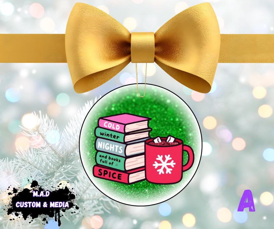 Bookish Ornaments Smut Edition