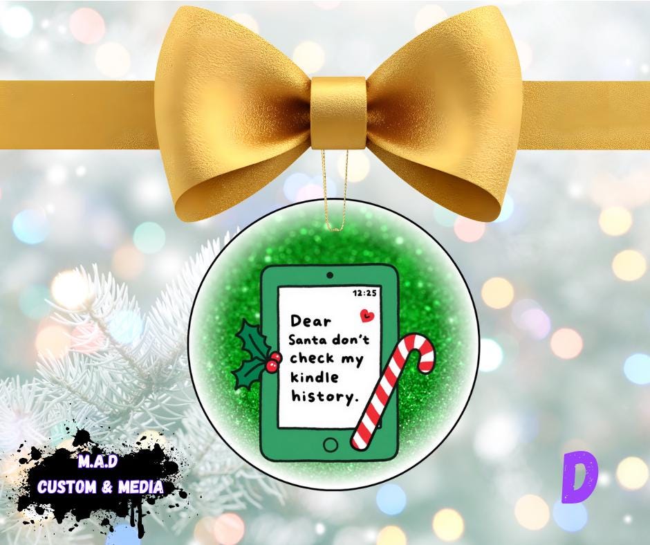 Bookish Ornaments Smut Edition