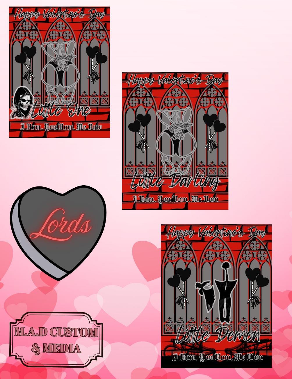Officially Licensed L.O.R.D.S / Spades Valentine's Day Box