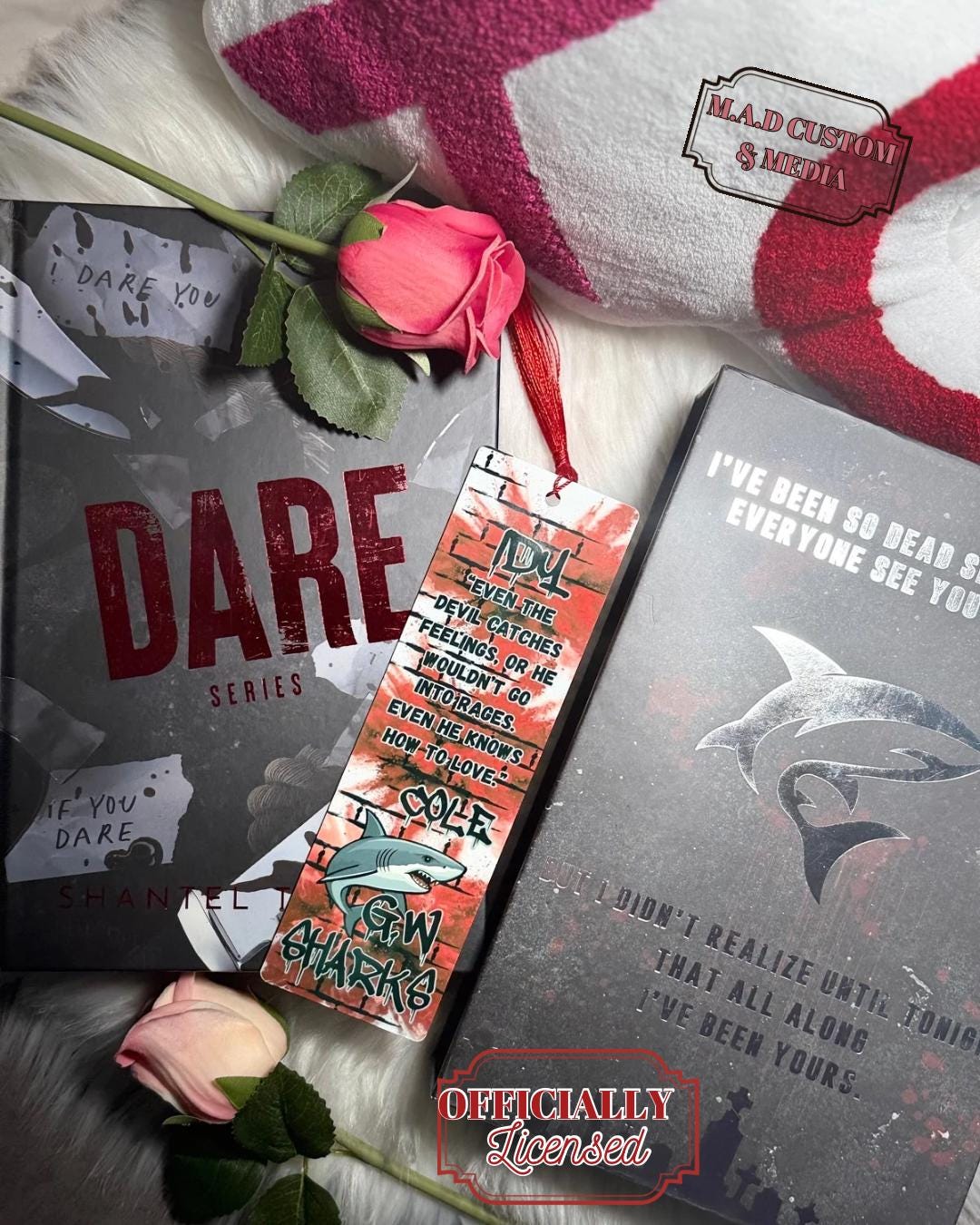 Officially Licensed Dare Series Bookmarks (Copy)