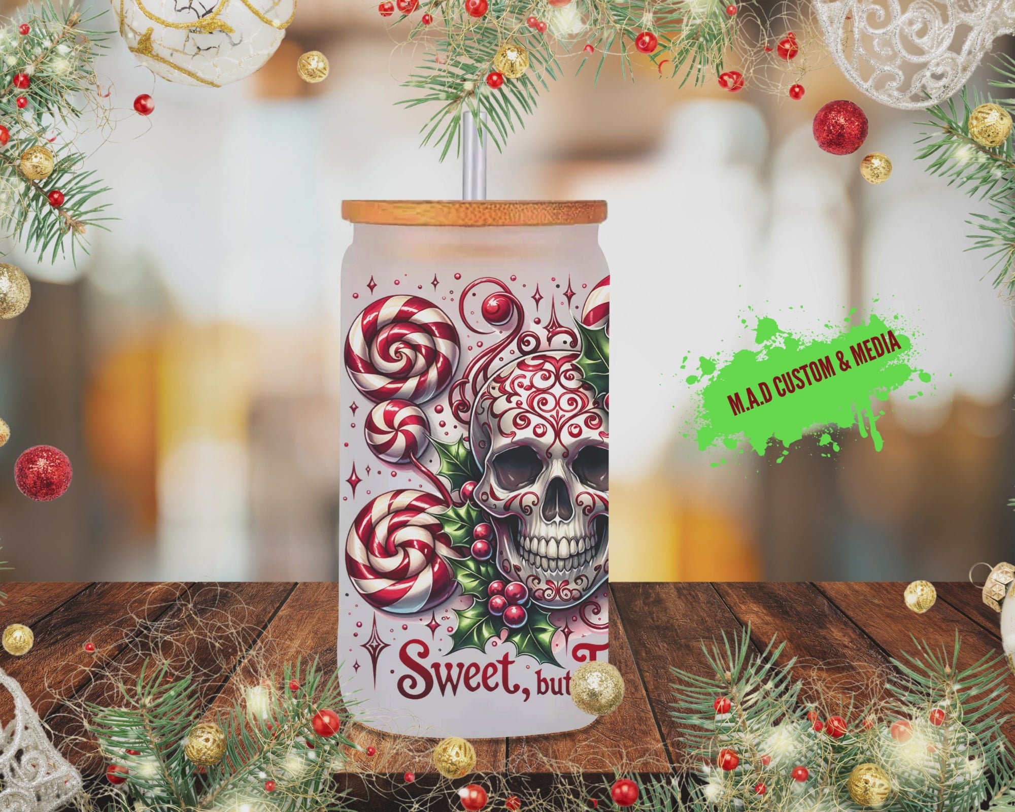 SWEET BUT TWISTED FROSTED GLASS (Copy)