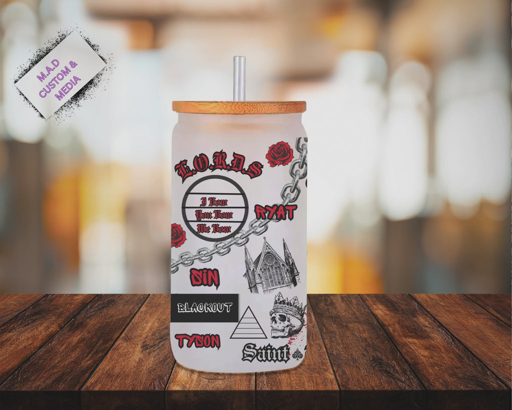 L.O.R.D.S-Spade Brothers-Kings Clear Glass (Copy)